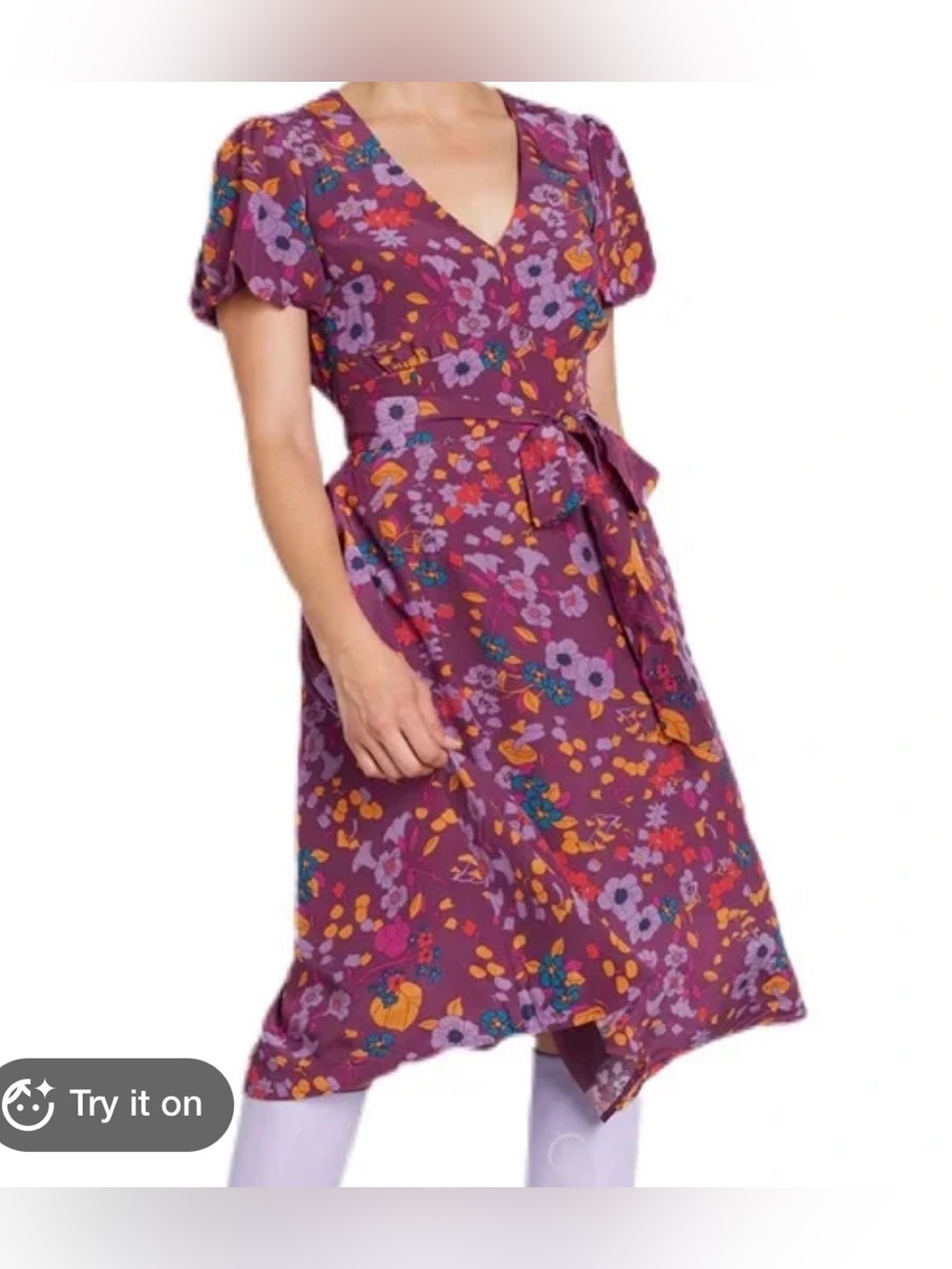 ModCloth Floral Sweetest Occasion Midi Dress - size 3x - Picture 2 of 5